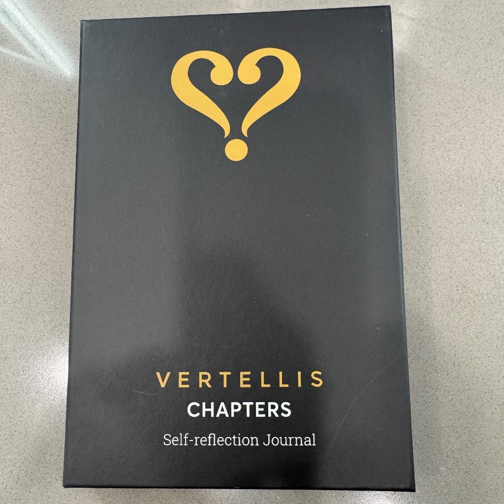 Vertellis Chapters Self-Reflection Journal NWOT
